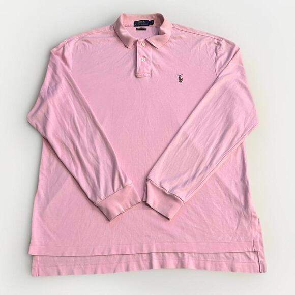 Ralph Lauren Men's Polo in Soft Pink - Picture 2 of 2